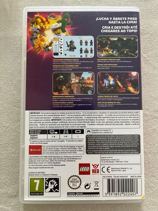 Nintendo Switch Lego Brawls Videojuego
