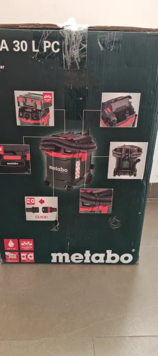 Metabo ASA 30M Aspiradora Seco/Húmedo