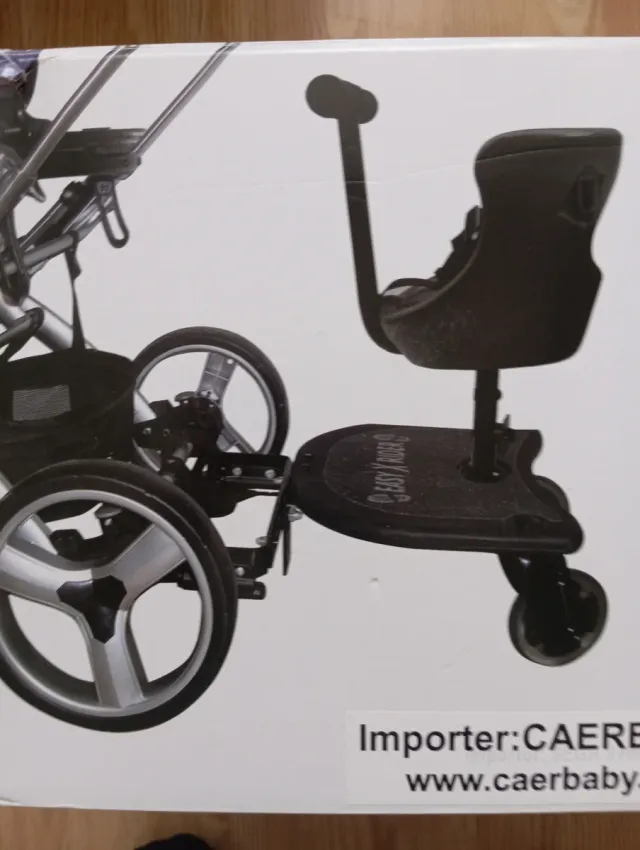 Patinete para silla de paseo con asiento