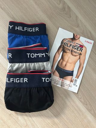 Pack 3 slips Tommy Hilfiger SIN ESTRENAR (Talla S)