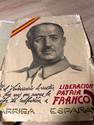 Póster Franco Liberación Patria