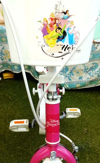 Bicicleta Disney Princesas 16' Rosa