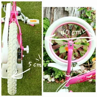 Bicicleta Disney Princesas 16' Rosa