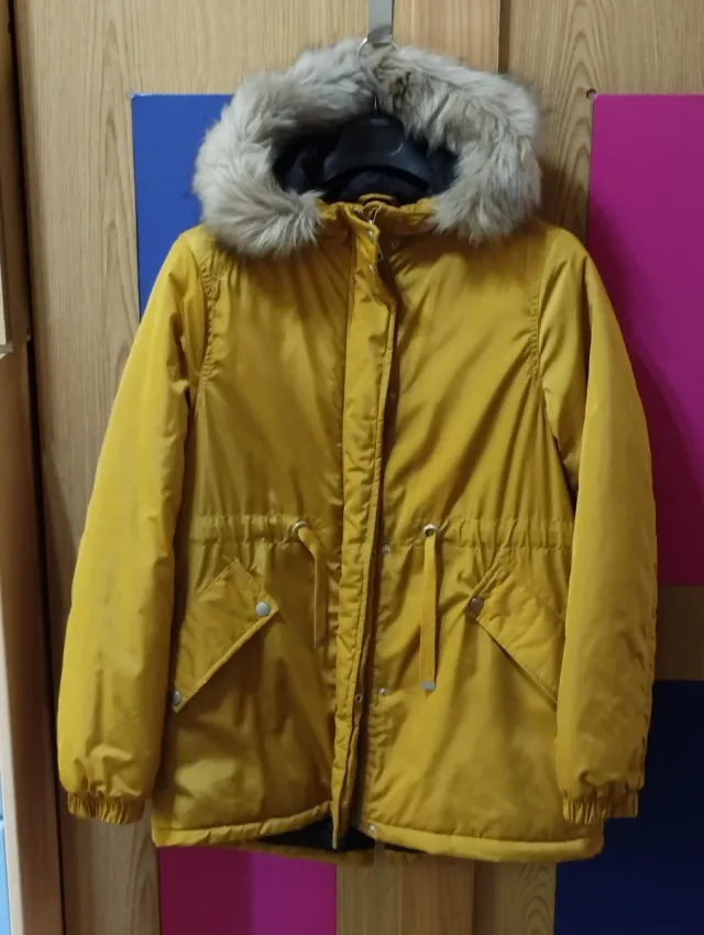 Abrigo mostaza Outerwear Talla M