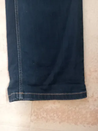 Pantalón vaquero Mango azul