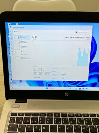 Portátil HP EliteBook Windows 11 Office