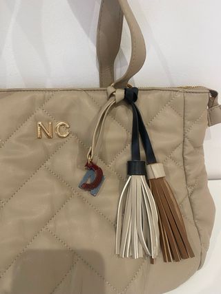 Bolso Noco Beige Acolchado