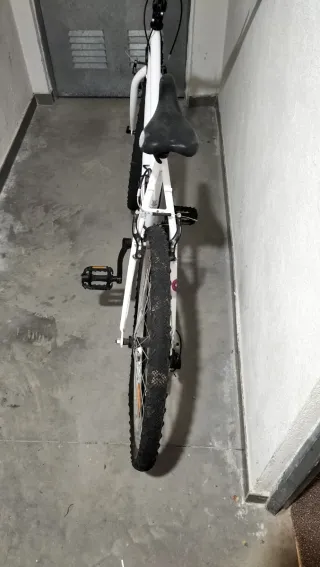 Bicicleta Cadete Blanca