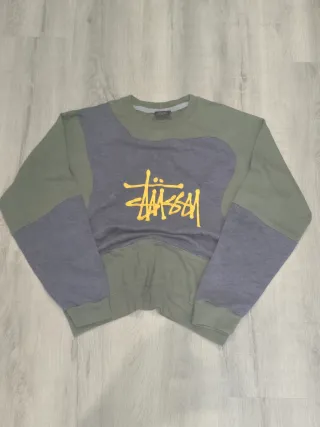 Sudadera Stussy Vintage Reworked Verde