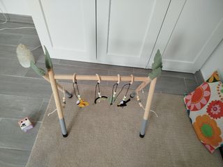 Gimnasio bebé madera 