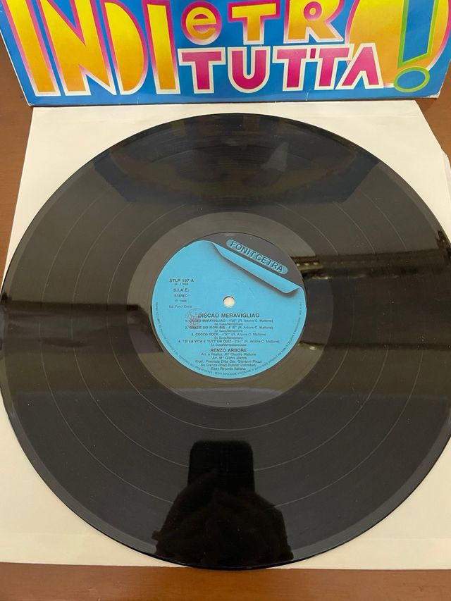 Vinile Renzo Arbore Discao Meravigliao