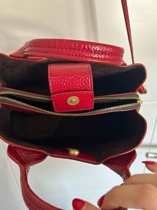 Bolso Bimba y Lola Piel Rojo