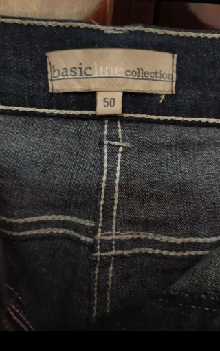 Calças de Ganga Escuras