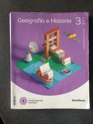 GEOGRAFIA E HISTORIA MADRID 3 ESO Santillana