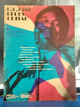 Partituras B.B. King Blues Guitar