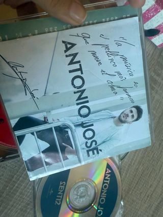 Lote 2 CDs Alejandro Sanz y Antonio José