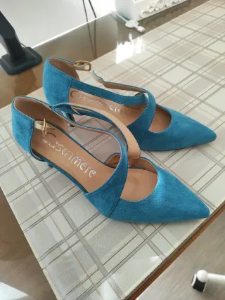Zapatos de tacón Castamere turquesa