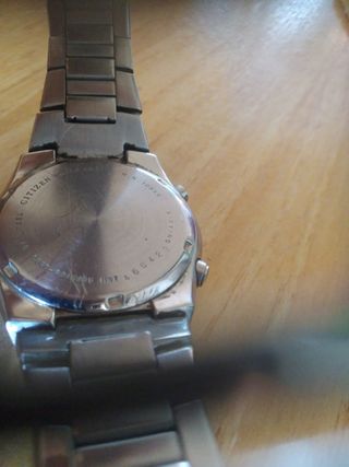 Reloj Citizen Plata y Negro