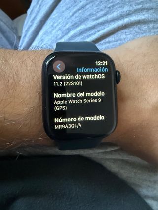 Apple Watch Series 9 - Salud Batería 100%