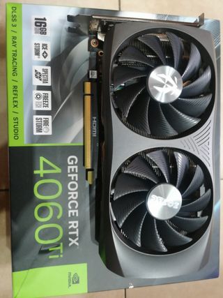 Tarjeta Gráfica Zotac RTX 4060 Ti 16GB