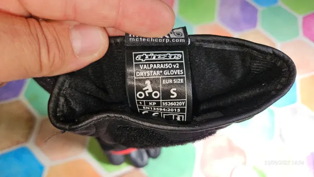 Guantes Moto Invierno Alpinestars Negros