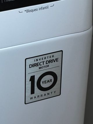 Lavadora LG 10kg A-10%