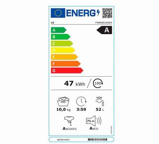 Lavadora LG 10kg A-10%