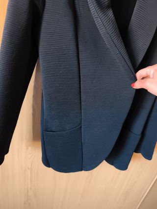 Americana negra talla única