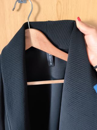 Americana negra talla única