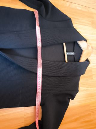 Americana negra talla única