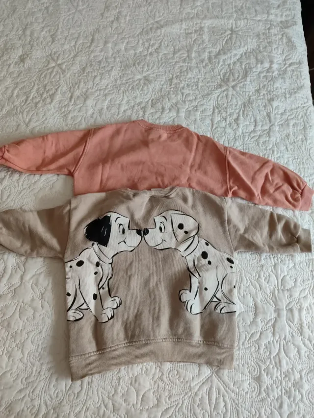 Lote 2 sudaderas bebé 18-24 meses