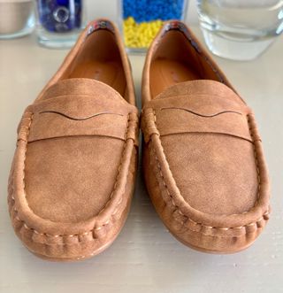 Mocasines niño Vatineris beige sin estrenar T38