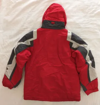 Cazadora Columbia T10/12 Roja- gris -blanca
