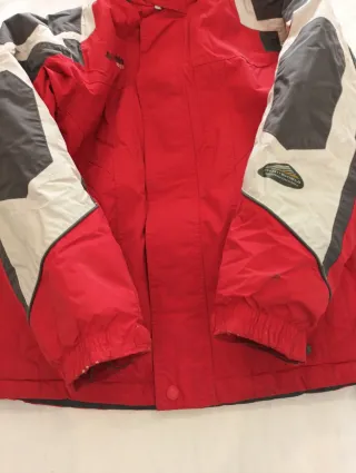 Cazadora Columbia T10/12 Roja- gris -blanca