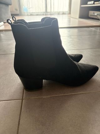 Botines negros ante talla 39