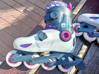 Patines Oxelo Talla 30-32 Morado