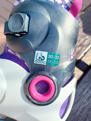 Patines Oxelo Talla 30-32 Morado