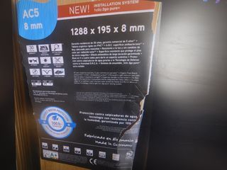 Lote Tarima Flotante 20m²