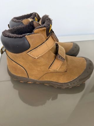 Botas Nieve Impermeables Niño Beige/Marrón