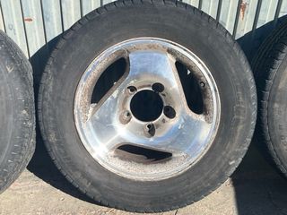 5 Llantas Suzuki Vitara 16” Aluminio Pulido