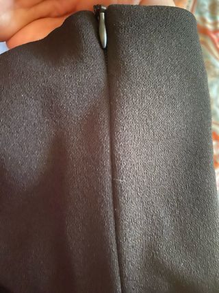 Pantaloni eleganti neri elasticizzati