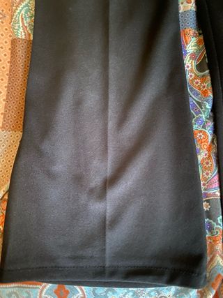 Pantaloni eleganti neri elasticizzati