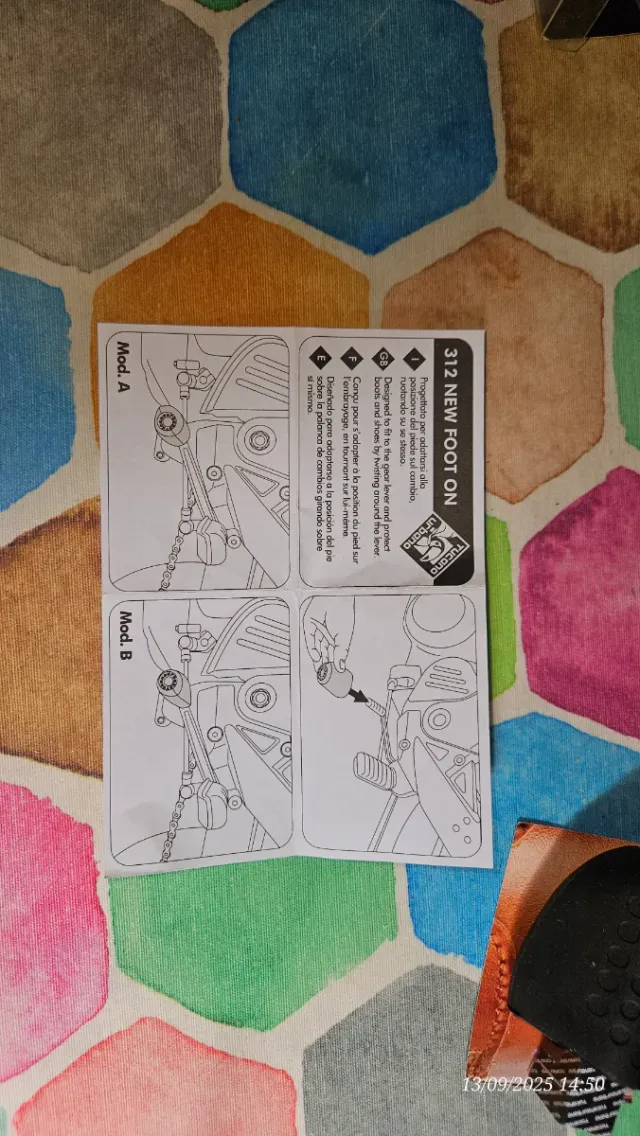 SalvaBotas para moto