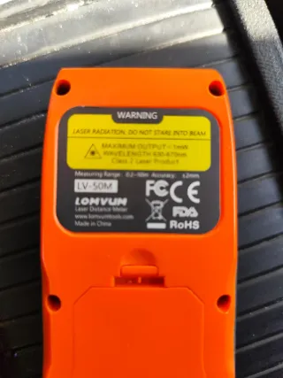 Telemetro LOMVUM Naranja