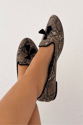 Bailarinas Sfera efecto piel serpiente T.38 - 39