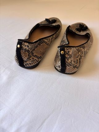 Bailarinas Sfera efecto piel serpiente T.38 - 39