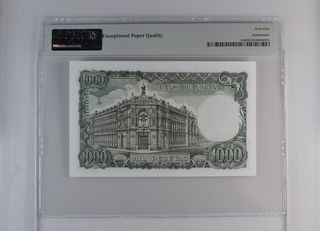 Billete 1000 Pesetas España 1971 PMG 65 EPQ