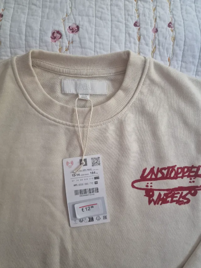 Sudadera Zara niño T.13-14