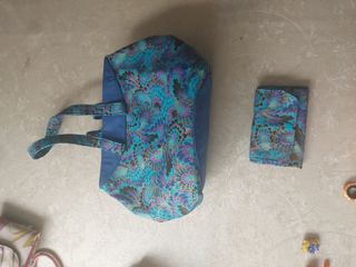 Neceser artesanal estampado