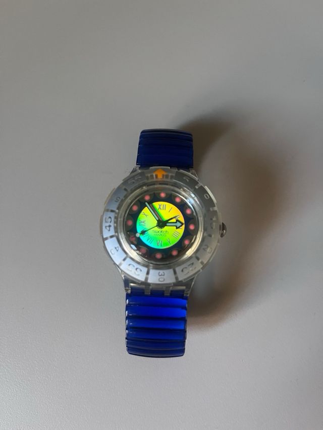 Swatch Scuba 200 SDK116/117 Spark Vessel 1994